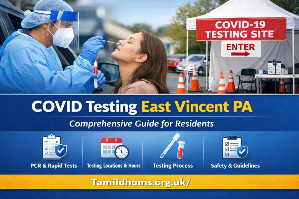covid testing east vincent pa