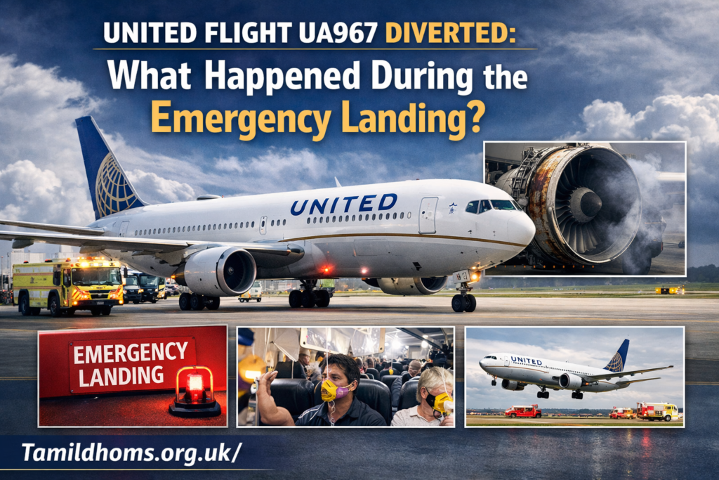 united flight ua967 diverted